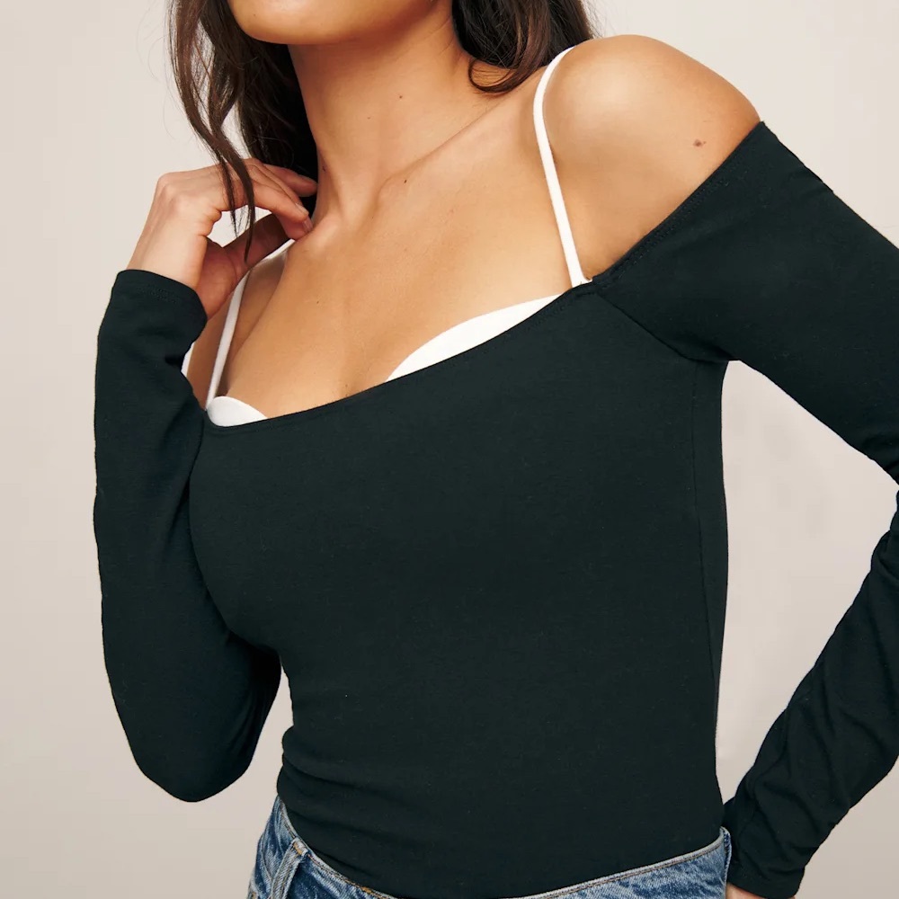 Reformation genesis knit top